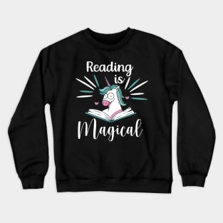 Reading Is Magical Crewneck Sweatshirt